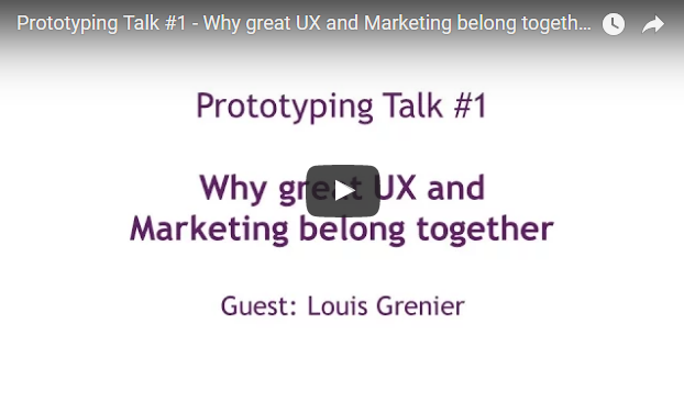 Gute User Experience beginnt beim Marketing Wenn UXler über Prototyping sprechen, geht es meistens um Tools und Technik. Ich möchte über Vorgehensweisen und Mindsets sprechen. Was wird geprototyped? Wie wir geprototyped? Wann im Projekt wird geprototyped? (Ich behandle aber nicht die Frage, ob „geprototyped“ überhaupt richtig geschriebeben ist). Für die heutige Folge habe ich mit Louis Grenier, dem Gründer des Podcasts Everyone Hates Marketers gesprochen. Französischer Akzent auf der einen Seite, Deutscher Akzent auf der anderen. Das muss gut werden. Viel Spaß!